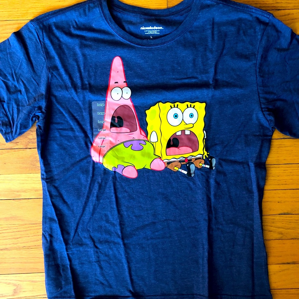 Nickelodeon Spongebob Patrick Meme Shirt